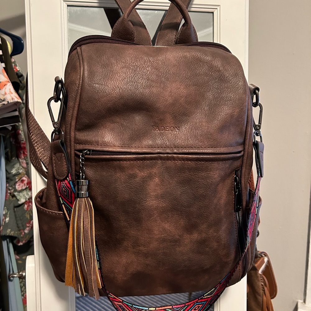 Fadeon backpack purse